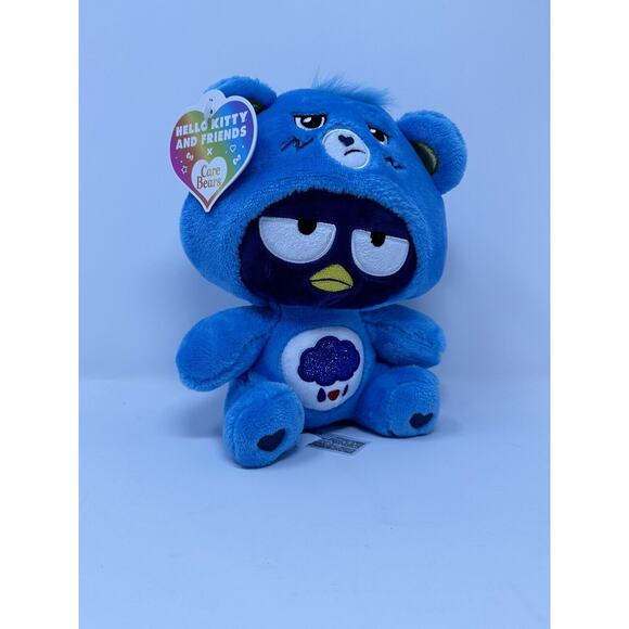 Sanrio Hello Kitty Care Bears Badtz-Maru Dressed As Grumpy Bear 9" Plush NWT - Picture 1 of 4